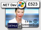 .NET Developer 3.5 GB - £680.00 per year.
